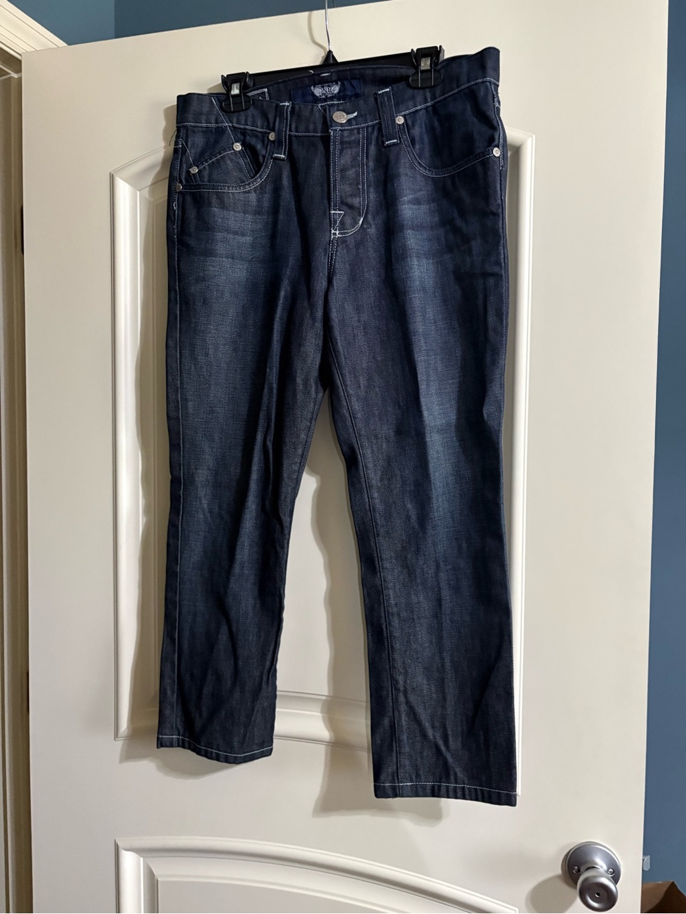 Rock & Republic Dark Blue Straight Jeans